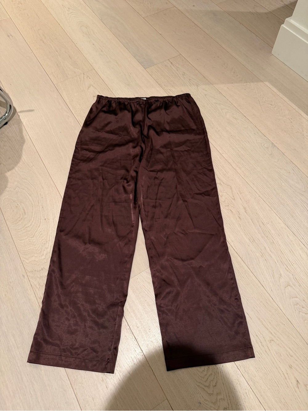 Vintage Alfani intimates brown satin pants